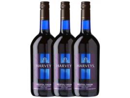 Generoso HARVEY'S Harvey's Bristol Cream Jerez-Xérès-Sherry 1 L (3 unidades)