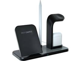 Base de Carregamento Wireless BESTBIRO LRWXCA03562 (Preto)