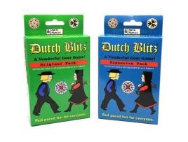 Jogo de Cartas 2 Pcs Dutch Blitz Basic Plus Expand Family Party Game Cards (Idade Mínima: 3 Anos - Dificuldade: Intermédia)