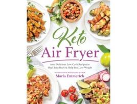 Livro keto air fryer de maria emmerich (inglês)