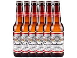 Cerveja BUDWEISER 0.33L (6 unidades)
