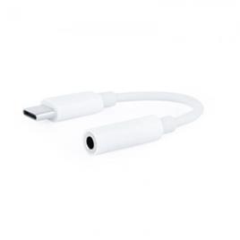 Adaptador USB Tipo C Nanocabo 10.24.1205-W/ USB Tipo C Macho - Jack 3.5 Fêmea