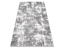 Tapete DYWANY LUSZCZOW (140 x 190 cm - Polipropileno e Poliéster - Cinzento e Prateado)