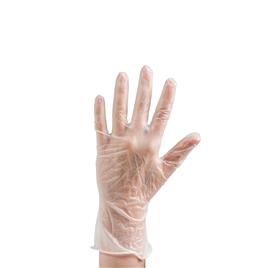 Luvas Vinil Transparente Pack 100