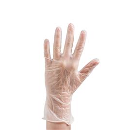 Luvas Vinil Transparente Pack 100