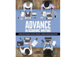 Livro advance in academic writing 2 - student book with etext & my elab (12 months) de steve marshall (inglês)