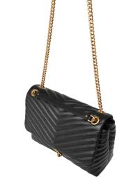 Rebecca Minkoff Mala de ombro 'EDIE'  ouro / preto