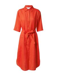 Max Mara Leisure Vestidos camiseiros 'PRUGNA'  laranja