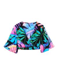 Desigual Blusa 'Landes'  navy / verde claro / rosa