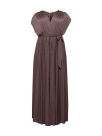 Guido Maria Kretschmer Curvy Collection Vestido de festa 'Sari'  castanho