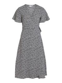 VILA Vestido  amarelo / cáqui / lavanda / preto