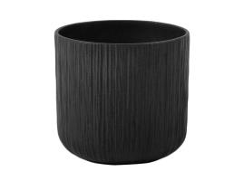 Vaso Gen In&out Preto Ø15 Cm