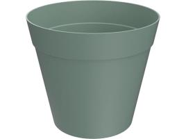 Vaso Plástico Garden Star Verde Diam 30cm