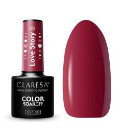 Claresa - *Love Story* - Esmalte semi-permanente Soak off - 08