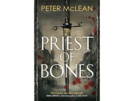 Livro priest of bones de peter mclean (inglês)