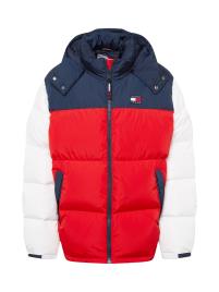 Tommy Jeans Plus Casaco de inverno  marinho / vermelho / branco