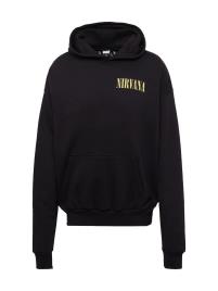 AMPLIFIED Sweatshirt 'NIRVANA'  castanho / amarelo claro / preto