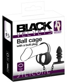 Ball Cage com Plug Anal