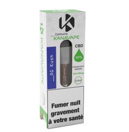 Cartucho OG Kush 50% CBD, 0,5 ml, 250 mg  -Kanavape