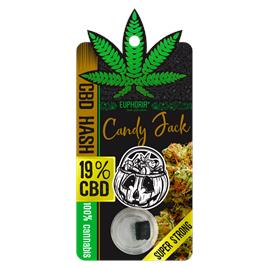 CBD Hash 19% Candy Jack 1g - Euphoria