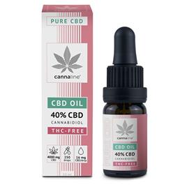 CBD Óleo de Cânhamo THC LIVRE 40%, 4000 mg, 10ml - CANNALINE