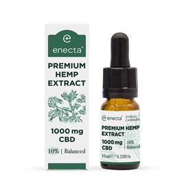 Óleo CBD 10%, 1000 mg, 10 ml - Enecta