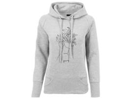 Sweatshirt para Mulher MISTER TEE (XL - Cinzento)