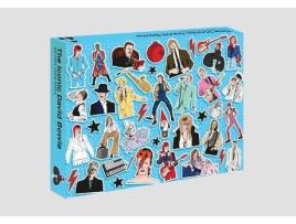 Livro the iconic david bowie de illustrated by niki fisher , illustrated by sarah hankinson (inglês)