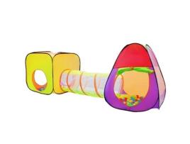 Multi-Atividades NORTHIX Play Tent com Túnel e Ballpit