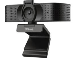 Webcam TRUST Teza 4K Ultra HD Preto