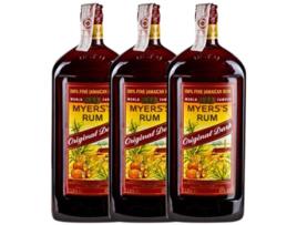 Rum DIAGEO Diageo Myers's Añejo (1 L - 3 unidades)