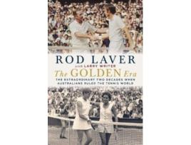 Livro the golden era de rod laver (inglês)