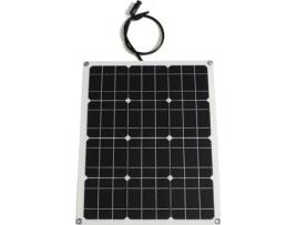 Kit De Carregador De Bateria De Energia Solar 50W