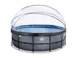 Piscina Tubular EXIT TOYS (TU - Cinzento)