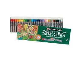 Set Of Soft Pastel Chalks Talens Sakura Cray-Pas Expressionist 25 Peças