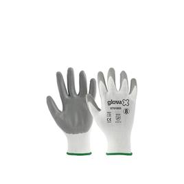 Luva Nylon com Nitrilo Cinzento