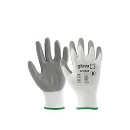 Luva Nylon com Nitrilo Cinzento