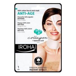 Máscara Revitalizante Anti-idade Cotton Face & Neck Iroha