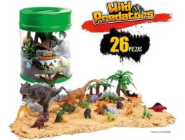 Figura de Brincar  Balde Dinos (26 peças)