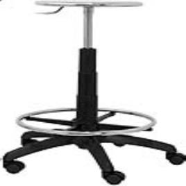 Taburete de Oficina Tinajeros asiento acero