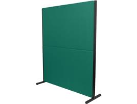Biombo PIQUERAS&CRESPO Valdeganga Verde (130x160 cm - Tecido)