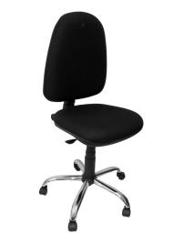 Silla de Oficina Ayna aran negro base cromada