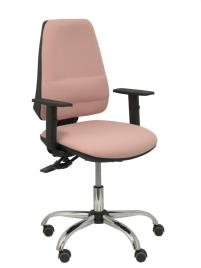 Silla de Oficina Elche S 24 horas bali rosa con refuerzo lumbar