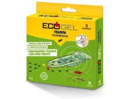 Conjunto de 3 Armadilhas para Formigas  Ecogel