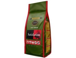 Ração para Cães SATISFACTION (15Kg - Porte Médio - Adulto - Sabor: Frango)