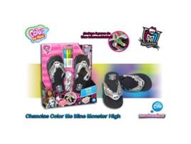 Brinquedo CIFE Color Me Chinelos para Colorir Monster High