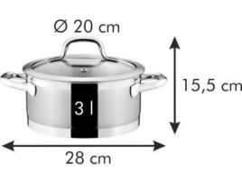 Tacho TESCOMA President com tampa (20 cm -  3.0 l)