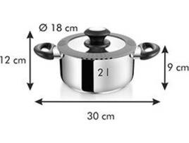 Tacho TESCOMA Smartcover com tampa 18 cm 2.0 l