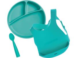 Conjunto de Refeição MINIKOIOI Verde