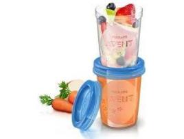 Conjunto de Recipientes de Conservação PHILIPS AVENT Reutilizáveis